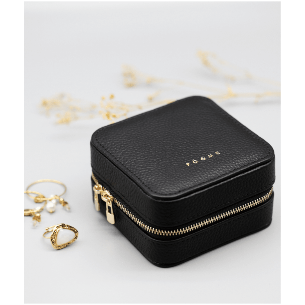 Boîte à Bijoux Carreau - Grainé - Rouge