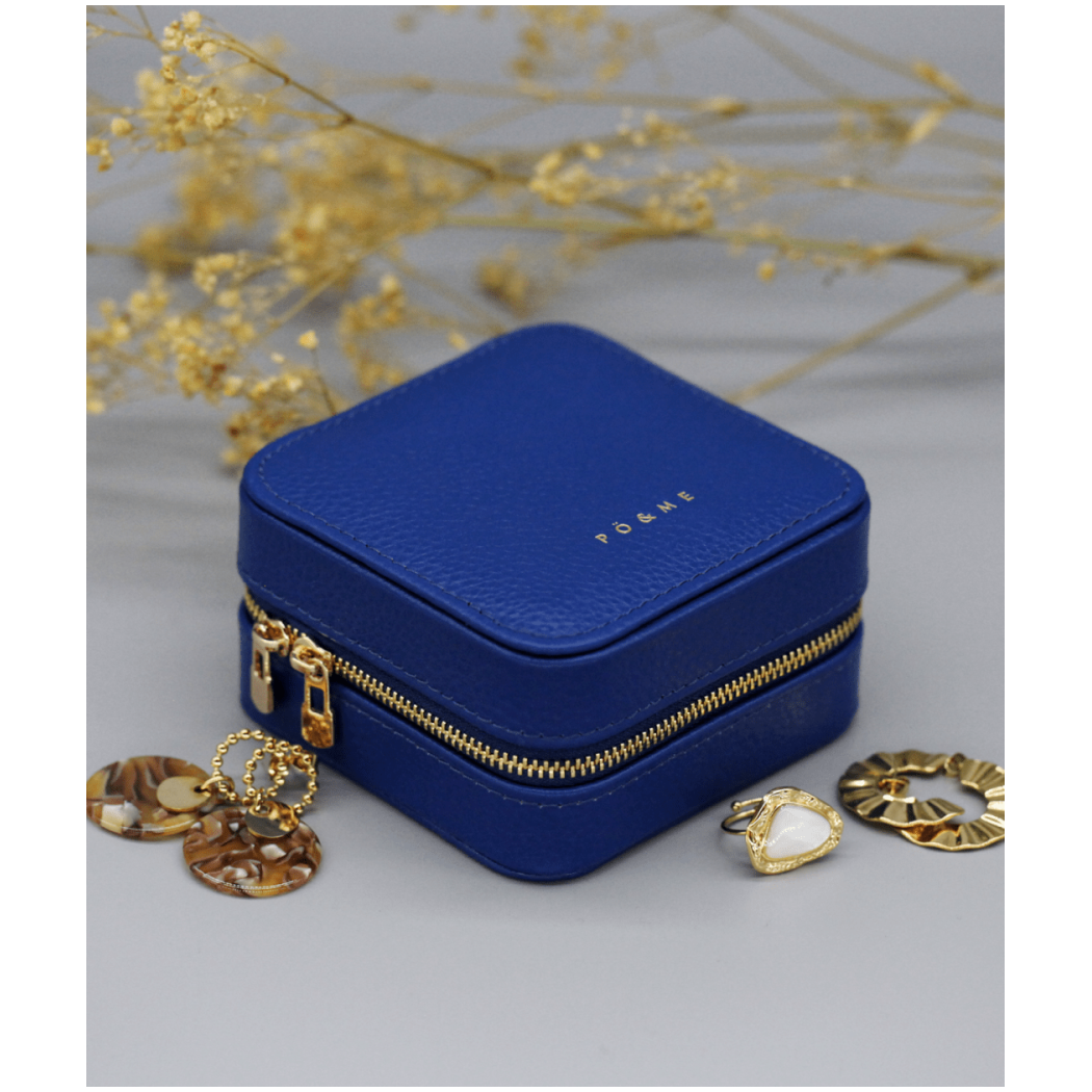 Boîte à Bijoux Carreau - Grainé - Rouge