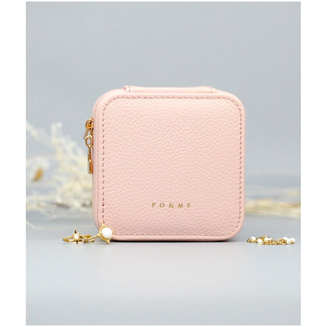 Boîte à Bijoux Carreau - Grainé - Rouge