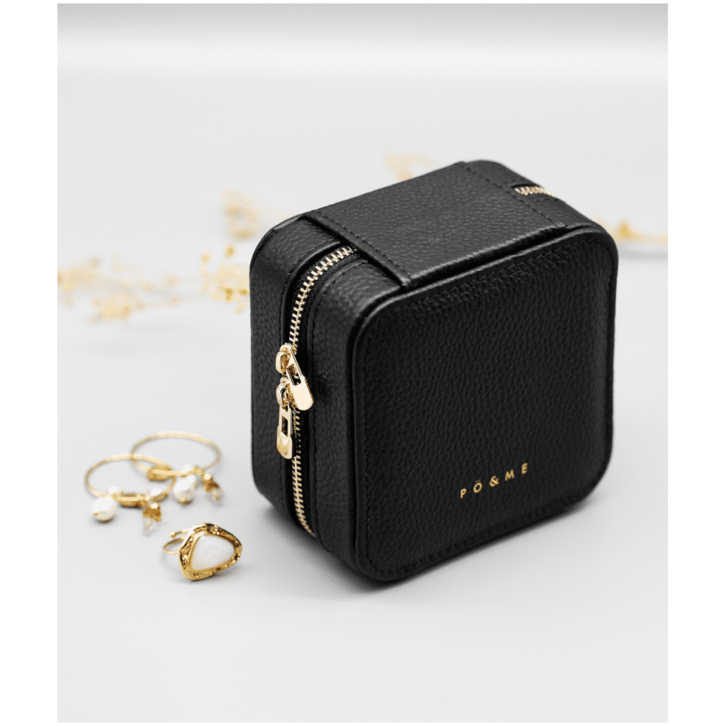 Boîte à Bijoux Carreau - Grainé - Vert Pastel