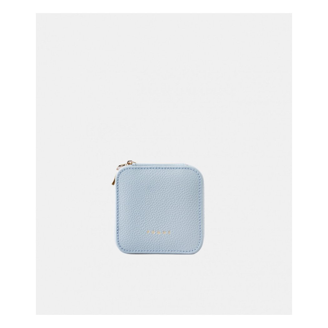Boîte à Bijoux Carreau - Grainé - Rose Corail