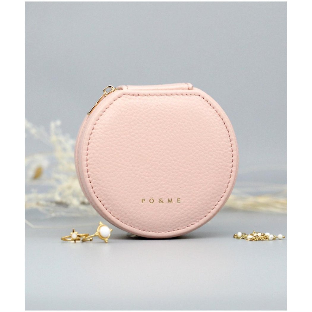 Boîte à Bijoux Trèfle - Grainé - Rouge