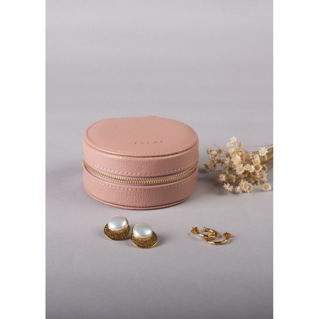 Boîte à Bijoux Trèfle - Grainé - Jaune