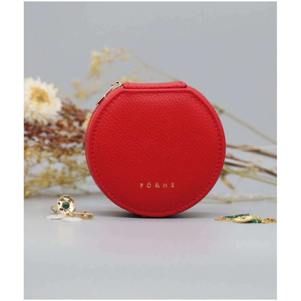 Boîte à Bijoux Trèfle - Grainé - Or Jaune