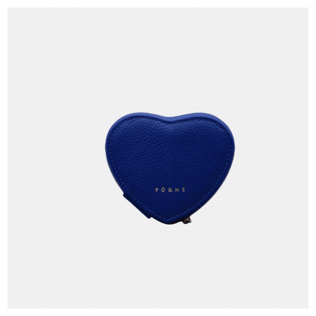 Boite à bijoux Cœur - Grainé - Camel