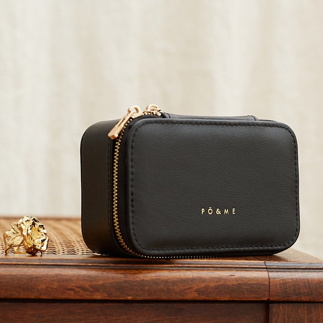 Boite à Bijoux Pique - Grainé - Blanc