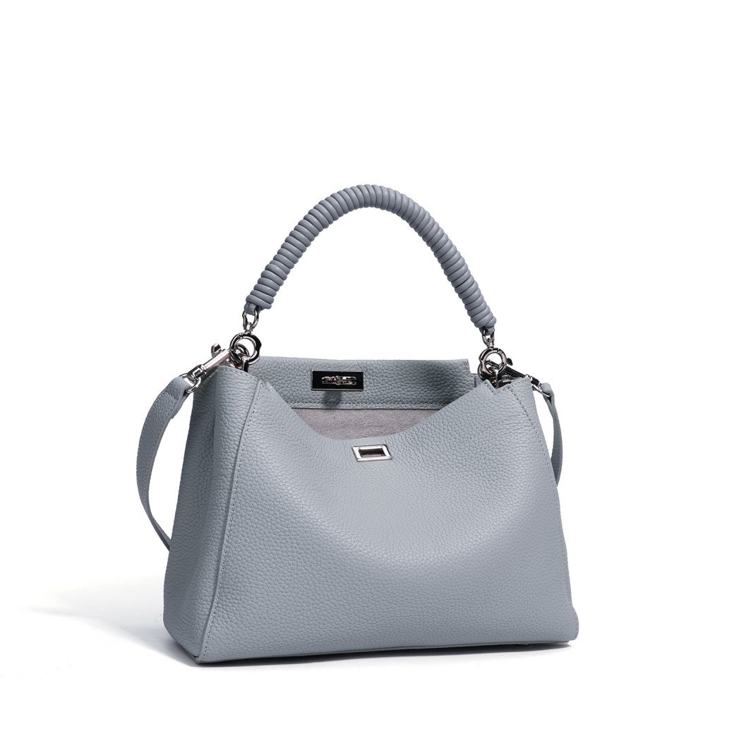 sac à main femme cuir FD3131A GRIS  mouette