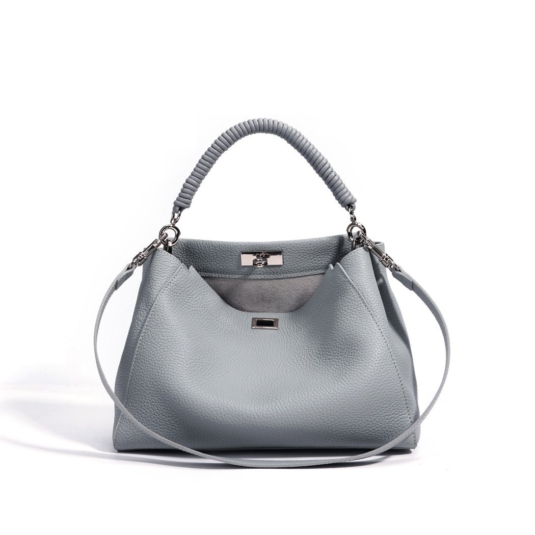 sac à main femme cuir FD3131A GRIS  mouette