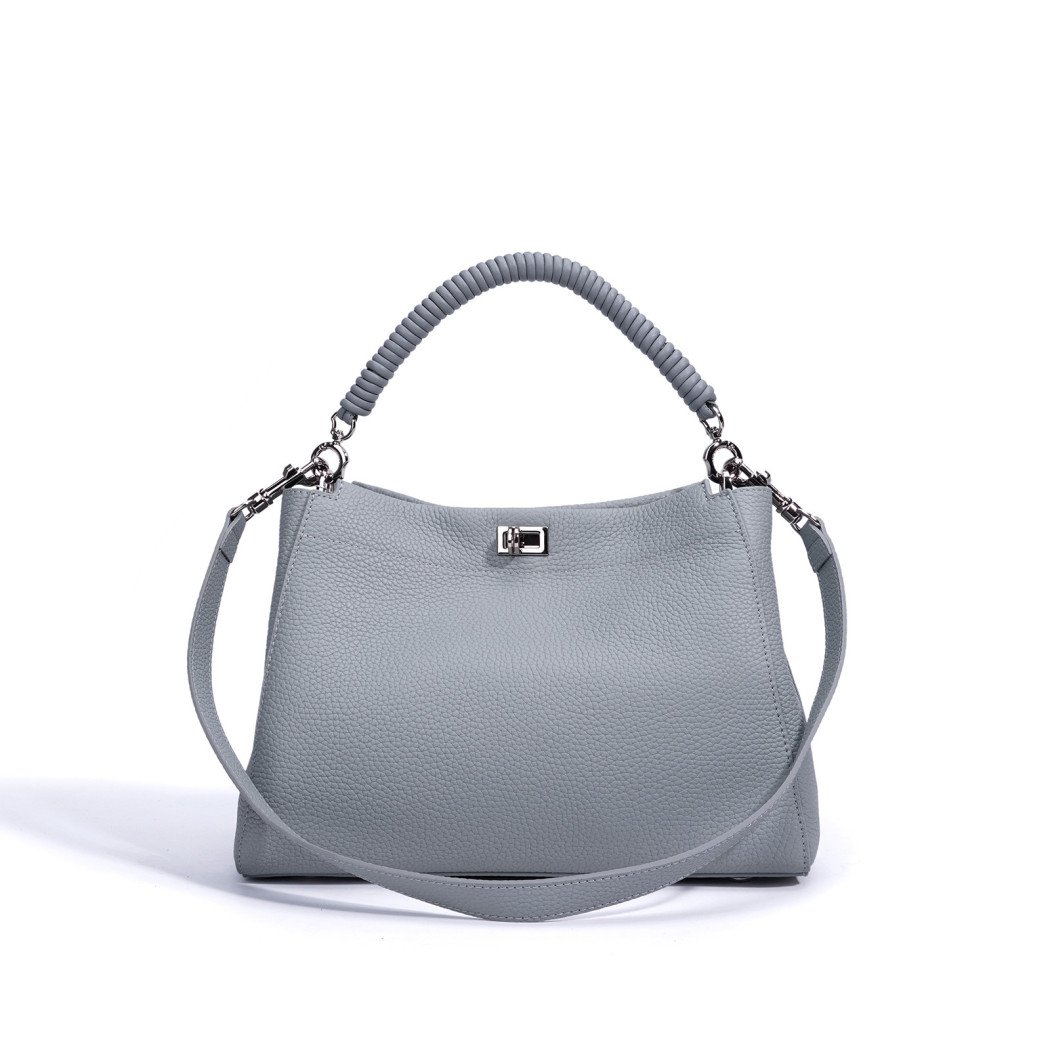 sac à main femme cuir FD3131A GRIS  mouette