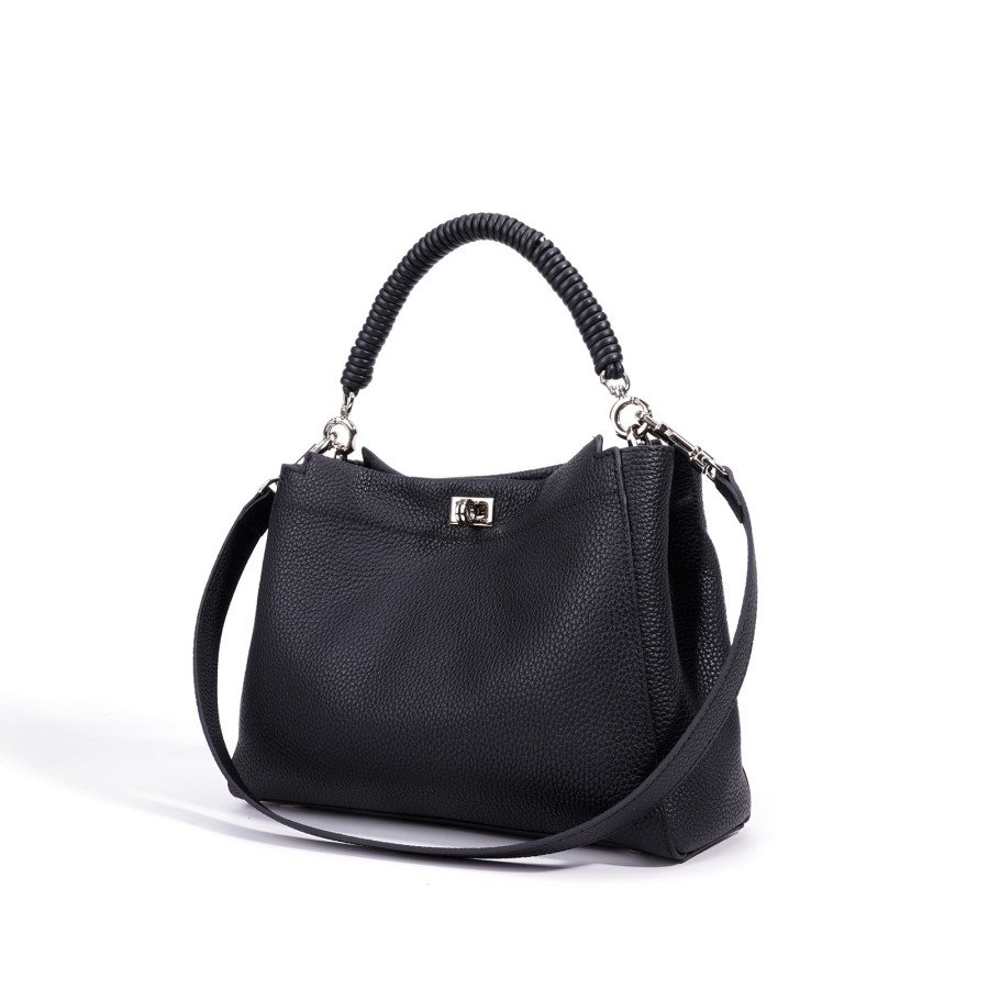 sac à main femme cuir FD3131A noir