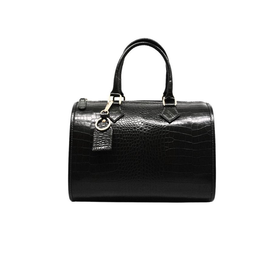 Sac à main femme cuir vachette – Couleur Noir – REF0500378A