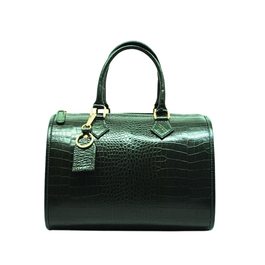 Sac à main femme cuir vachette – Couleur Vert – REF0500378A