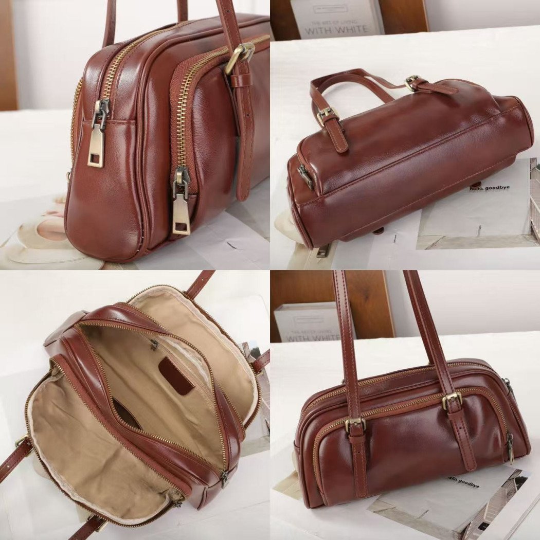 Sac bandoulière femme en cuir REF3009 – Design élégant et moderne