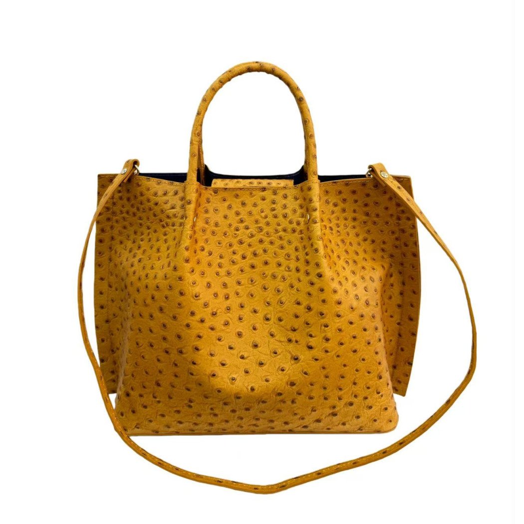 Cuir de vachette effet Ostrich - Modèle REF.0500216A