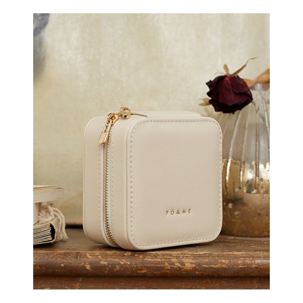 Boîte à Bijoux Carreau - Grainé - Noir